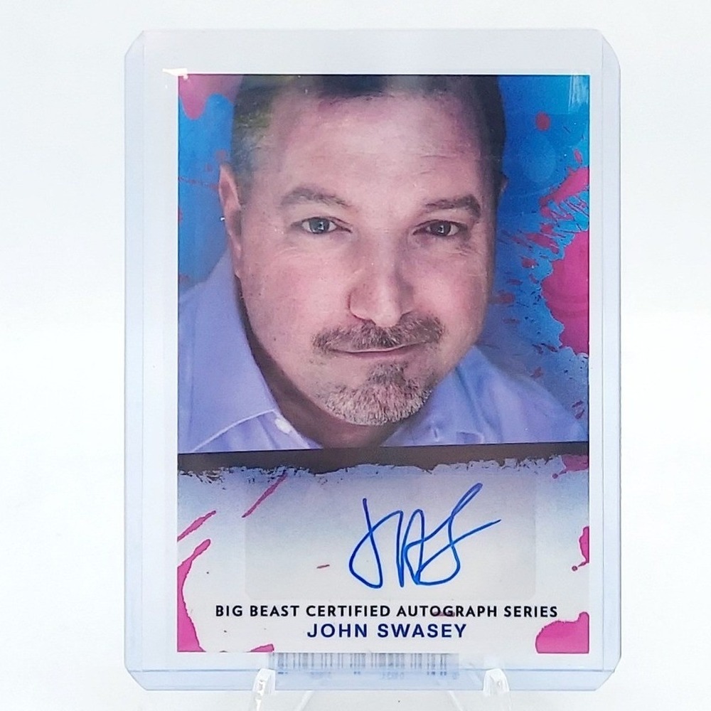 BAM Big Beast John Swasey Signed Trading Card